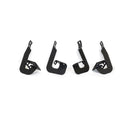 5" Oval Curved for 2015-24 Ford F150 SuperCrew & 2017-24 F250/F350 Crew Cab