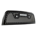 Black Stainless Steel Wire Mesh Grille for 2013-18 Dodge Ram 2500/3500 - Galaxy Auto