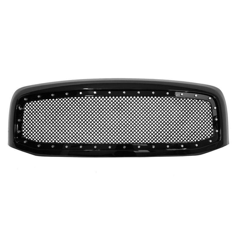 Mesh Grille with Rivets for 2006-08 Dodge Ram 1500/2500/3500
