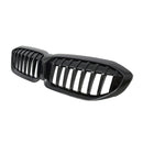 Kidney Grilles for 2019-21 BMW 3-Series G20 330i M340i (Gloss Black Single Slat) - Galaxy Auto