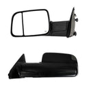 Towing Mirrors for 2010-18 Dodge Ram & 2019-23 Ram 1500 Classic/Warlock