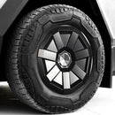 Black ABS Wheel Covers for 2024-25 Tesla Cybertruck(A set of 4)