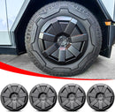 Black ABS Wheel Covers for 2024-25 Tesla Cybertruck(A set of 4)