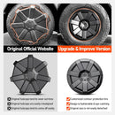 Black ABS Wheel Covers for 2024-25 Tesla Cybertruck(A set of 4)