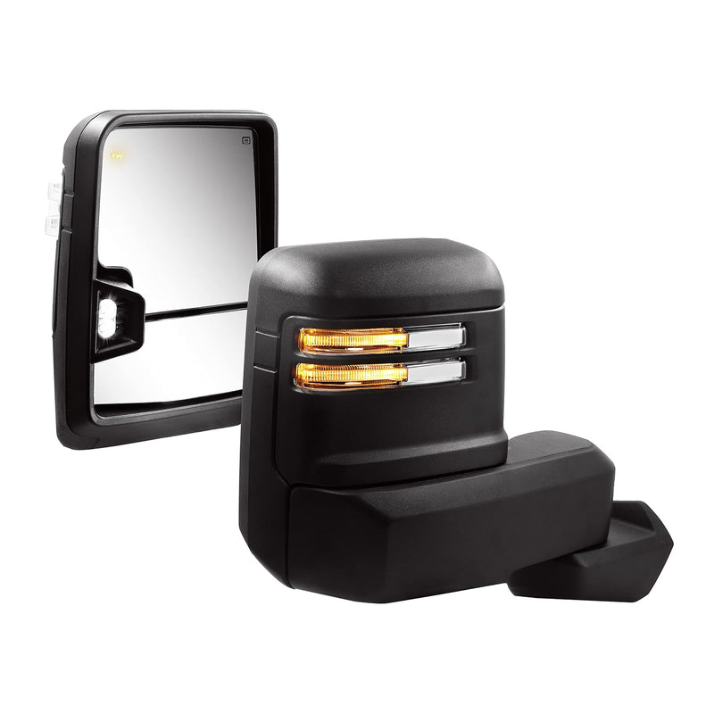 Towing Mirror Compatible for 2020-23 Chevy Silverado 2500/3500 and 2020-23 GMC Sierra 2500/3500