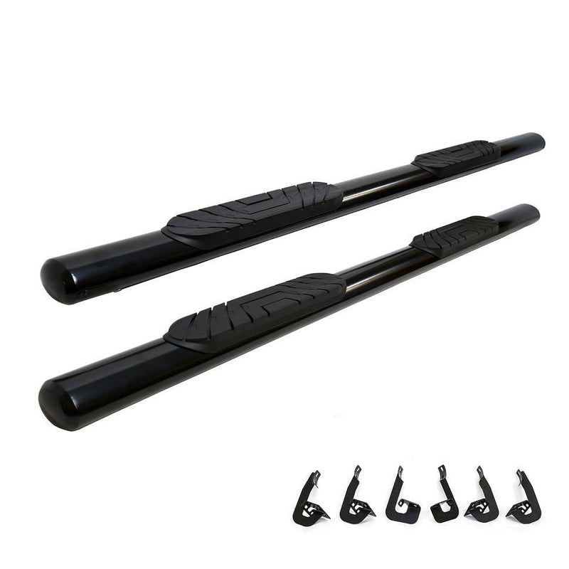 4" Oval Straight for 2005-22 Toyota Tacoma Double Cab