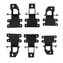 6" Flat Running Boards for 2019-20 Jeep Wrangler JL (4-Door Only) - Galaxy Auto