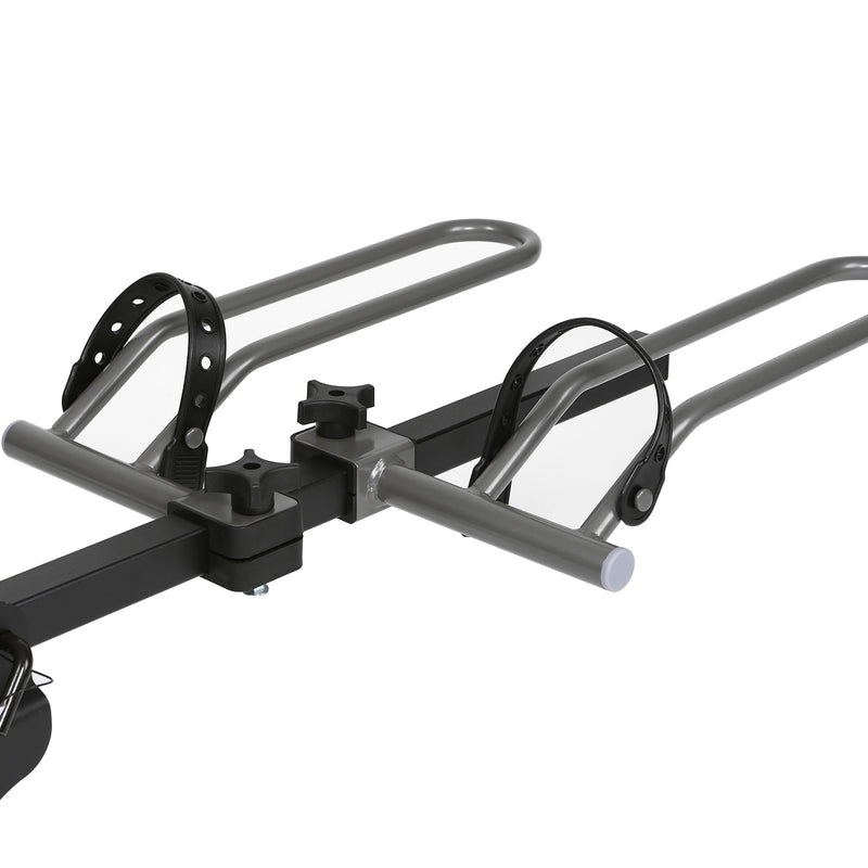 Platform Bike Carrier Rack for 2-Bikes - Fits 1.25 and 2 Inch Hitch Receivers
