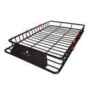 Steel Roof Cargo Basket - 44" x 39" x 6" - Fits Most Vehicles - Galaxy Auto