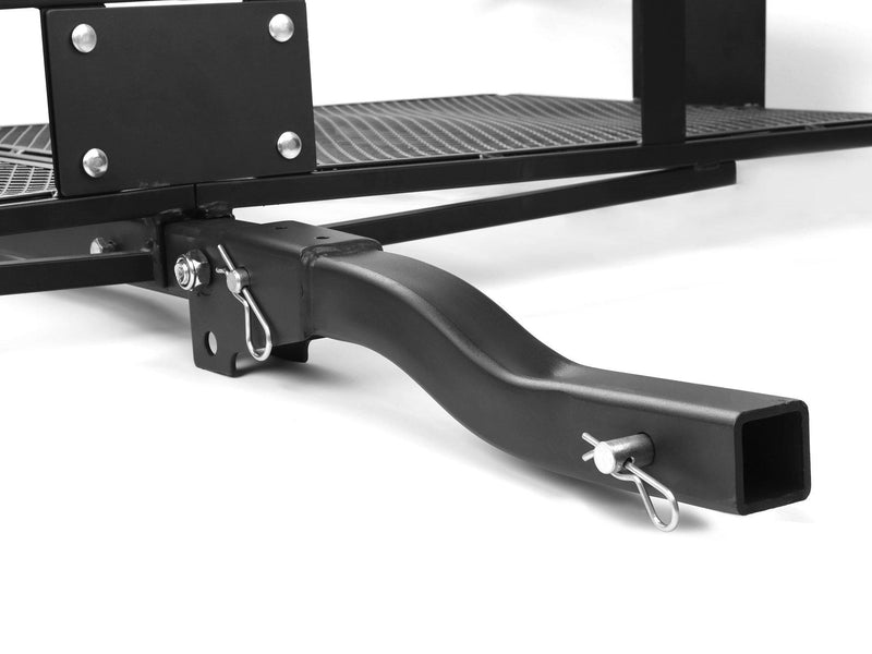 Steel Cargo Carrier | 60" x 24" | Fits All 2" Hitch Receivers - Galaxy Auto