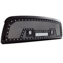 Black Stainless Steel Wire Mesh Grille for 2009-12 Dodge Ram 1500 - Galaxy Auto