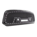 Black Stainless Steel Wire Mesh Grille for 2013-18 Dodge Ram 1500 & 2019-21 Ram 1500 Classic/Warlock - Galaxy Auto