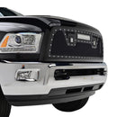 Black Stainless Steel Wire Mesh Grille for 2013-18 Dodge Ram 2500/3500 - Galaxy Auto