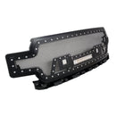 Black Stainless Steel Wire Mesh Grille for 2018-20 Ford F150 - Galaxy Auto