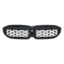 Kidney Grilles for 2019-21 BMW 3-Series G20 330i M340i (Gloss Black Diamon) - Galaxy Auto
