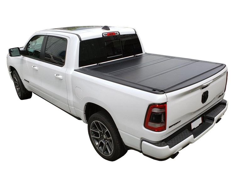 Low Profile Hard Tri-Fold for 2009-18 Dodge Ram 5.7' Bed & 2019-21 Ram 1500 Classic/Warlock Models 5.7' Bed) - Galaxy Auto