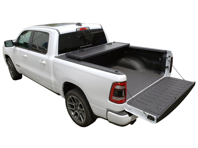 Low Profile Hard Tri-Fold for 2019-21 Ram 1500 5.7' Bed (Excluding Classic/Warlock Models) - Galaxy Auto
