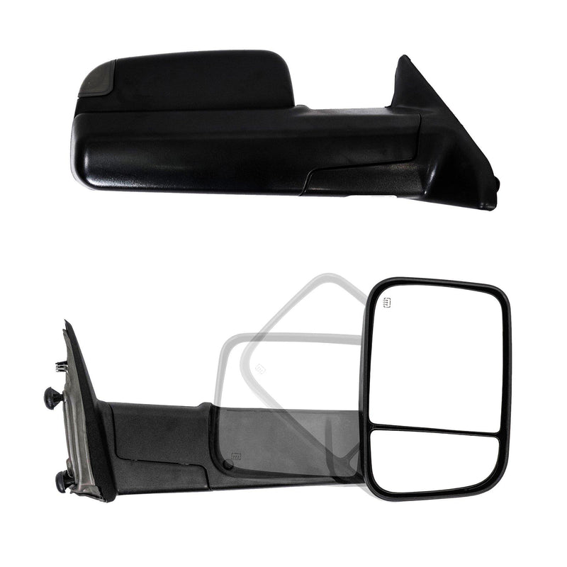 Towing Mirrors for 2019-22 Ram 1500 (Excluding Classic/Warlock Models)