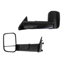 Power Folding Towing Mirrors for 2010-18 Dodge Ram & 2019-23 Ram 1500 Classic/Warlock