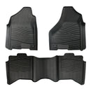 All Weather Floor Mats for 2009-18 Dodge Ram & 2019-24 Ram 1500 Classic (4 Piece Set)