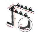 Swing Away Hitch Mount Bike Rack - Fits 2" Receivers Only
