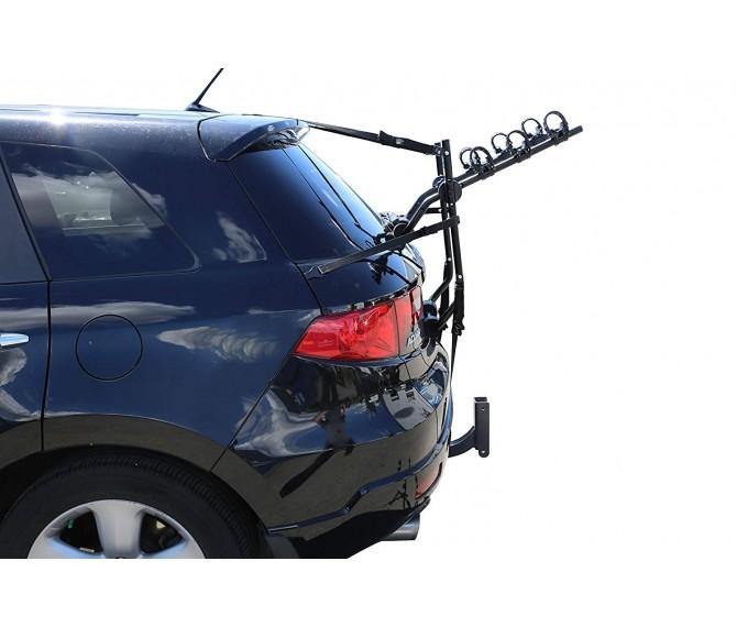Trunk Mount Bike Rack - Fits Most Sedans/SUVs/Hatchbacks (3-Bike Capacity) - Galaxy Auto